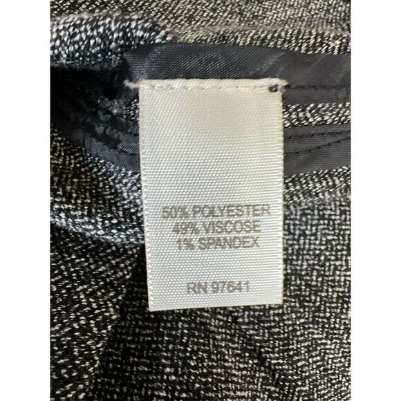 J. Jill Gray Stretch 3-Button Career-Wear Blazer Jacket Women’s Size Small - Picture 6 of 6